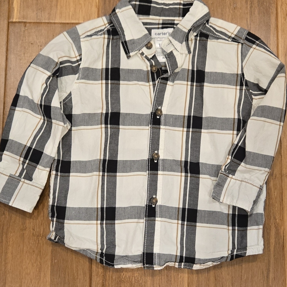 Carter's Long Sleeve Button Down Shirt